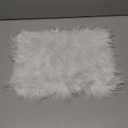 Amosfun Faux Fur Small Area Rug Baby Photo Props Quilt Mat, Jewelry Art Decor Display Props 20 x 23 Inch