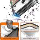 Rosarnnah for iPhone 17 Pro Case Aesthetic Black, ET Alien | Cute Funny Pattern Design for Girls Women Men, Durable Shockproof 6.3" Phone Case 6.6ft Drop Protection for Fashion Daily