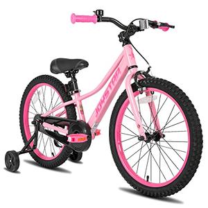 JOYSTAR 20 Inch Girls Bike with Training Wheels for 5-9 Years Old Children 20" Kids Bikes Kids Mountain Bicycle for Early Rider Kids' Bicycles Pink