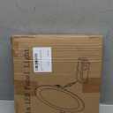 2 Pack 7 Inch 3CCT Ultra-Thin LED Recessed Light with Junction Box, 3000K/4500K/6000K Selectable, 18W Eqv 125W, Dimmable Canless Downlight, 1600LM High Brightness