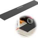 1" Rise Threshold Ramp for Doorways, 35.5" Wide Rubber Ramp for Wheelchairs, Walkers & Scooters, Cut-to-Fit Angled Entry Mat Ramp for Safer Home Access for Seniors & Kids