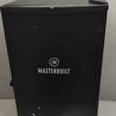 Masterbuilt 30-inch Digital Electric Vertical BBQ Smoker with Side Wood Chip Loader, Chrome Racks and 710 Cooking Square Inches in Black, Model MB20071117