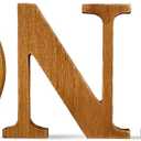 Small Wooden ONE Letters for Rustic 1st Birthday Decorations Wood ONE Sign Table Centerpieces Gender Neutral First Birthday Party Supplies