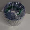 Umbra 1.25 Gallon Mini Waste Can with Removable Swing-Top Lid - Small Garbage Bin for Kitchen, Bathroom, Bedroom, Office - Compact Trash Can Fit Under Tables & Counters - Dark Blue