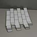 Art3d Peel and Stick Backsplash for Kitchen White Subway (10 Tiles, Thicker Design) (White With Black Grout)