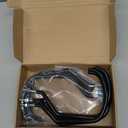 Shimeyao 8 Pcs Machine Thread Bicycle Storage Hook with Nut Heavy Duty Bike Hooks M10 x 1.5 Machine Threading Hook Rubber Coated Bicycle Hanger for Hanging Large Mountain Bike Tire (4.92 Inch,Black)