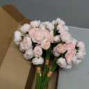 24 PCS Ranunculus Artificial Flower, Faux Silk Mini Ranunculus Bulk Fake Wedding Filler Flowers for Engagement Centerpieces Arrangements Bridal Shower Decorations Home Decor (Pink)
