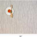 Chilewich Bamboo Placemats Set of 4, Woven Rectangle Placemats, 14"x19"