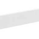 48 in. W x 4 in. H Engineered Stone Backsplash for Bathroom Vanity Sink Top in Ariston White