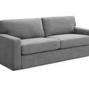 Coaster Home Furnishings - Simpson - Engineered Wood - Upholstered Sleeper Sofa with Queen Mattress - Transitional - Living Room - Light Gray - 360050