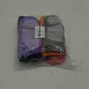 Grip Pilates Socks for Women & Men- Adults Bulk Non Slip Anti Skid Sticky Grippy Sock for Hospital Yoga Barre (5.5-9, Dot Pattern/Multicolor(12 Pairs))