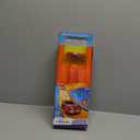 Hot Wheels Toy Car Straight Track Set with 37 Component Building Parts & 1:64 Scale Vehicle