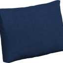 ARDEN Outdoor Cushion Pillow Back, 24 x 18, Rain-Proof, Fade Resistant Sapphire Blue Leala