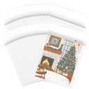 VOKOY 100 Pack 8 3/8 x 10 1/8 inches Crystal Clear Sleeves Storage Bags, Self Sealing Cellophane Bags Magazine Sleeves Protectors for 8x10 Photo Mats Art Prints Drawings