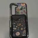 Toycamp for Samsung Galaxy S23 Case - Compatible with Magsafe Credit Card Holder Wallet Magnetic Cute Women Teen Girls Kawaii Girly Unique Flower Floral Design Phone Cover for Galaxy S23