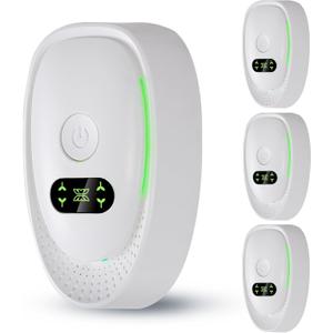 Plug In Air Purifier 4 PackNegative Air Ionizer for Home, Air Freshener Odor Reducer for Home from Pets Smoke Smell Kitchen Odor