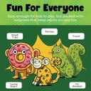 2 x DR DINGUS Nom Nom Card Game - 2-6 Players - Ages 7+ - 15 Minutes to Play - High Stakes Card Game - Party Game, Family Game Night, Kid and Adult