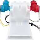 Washer Inlet Valve by Blutoget - Fit for Whirlpool Ken-more maytag Washing Machine - Replace W10311458 AP4371093 AP6015761