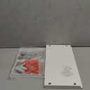 Cabinet Organizer Shelf, Set of 2 Kitchen Counter Shelves, Kitchen Storage, Spice Rack, Stackable, Expandable, Snow White and Matte White