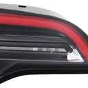 Left Inner Tail Light Assembly Compatible with 2021-2023 Model 3 & Y Driver Side Trunk Light Rear Lamp 4 Pin 1502088-00-B (Left)