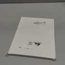 Gueevin 2 Pads 100 Sheets 8.5 x 11 Inch Transparent Sticky Notes, Extra Large Clear Self Sticky Notes, Waterproof Jumbo Translucent Paper, Office Supply