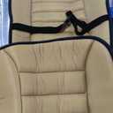 Ejoyous Car Seat Cushion with Back Support Pillow, Memory Foam Driving Seat Cushion and Lumbar Pillow for SUV Trucks Office Chair (Orange)