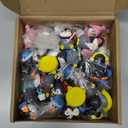 Macarrie 30 Pcs Mini Penguin Figurines Collection Playset Cute Penguin Characters Toys Valentine Mini Cartoon Cake Topper Winter Figurines Cake Decoration for Boy Girl(Cute)