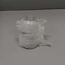 Chinese Tea Tasting Cup Set of 6, Small Glass Kung Fu Teacup, Mini Water Tumbler for Green, Oolong, Pu'er (Clear)