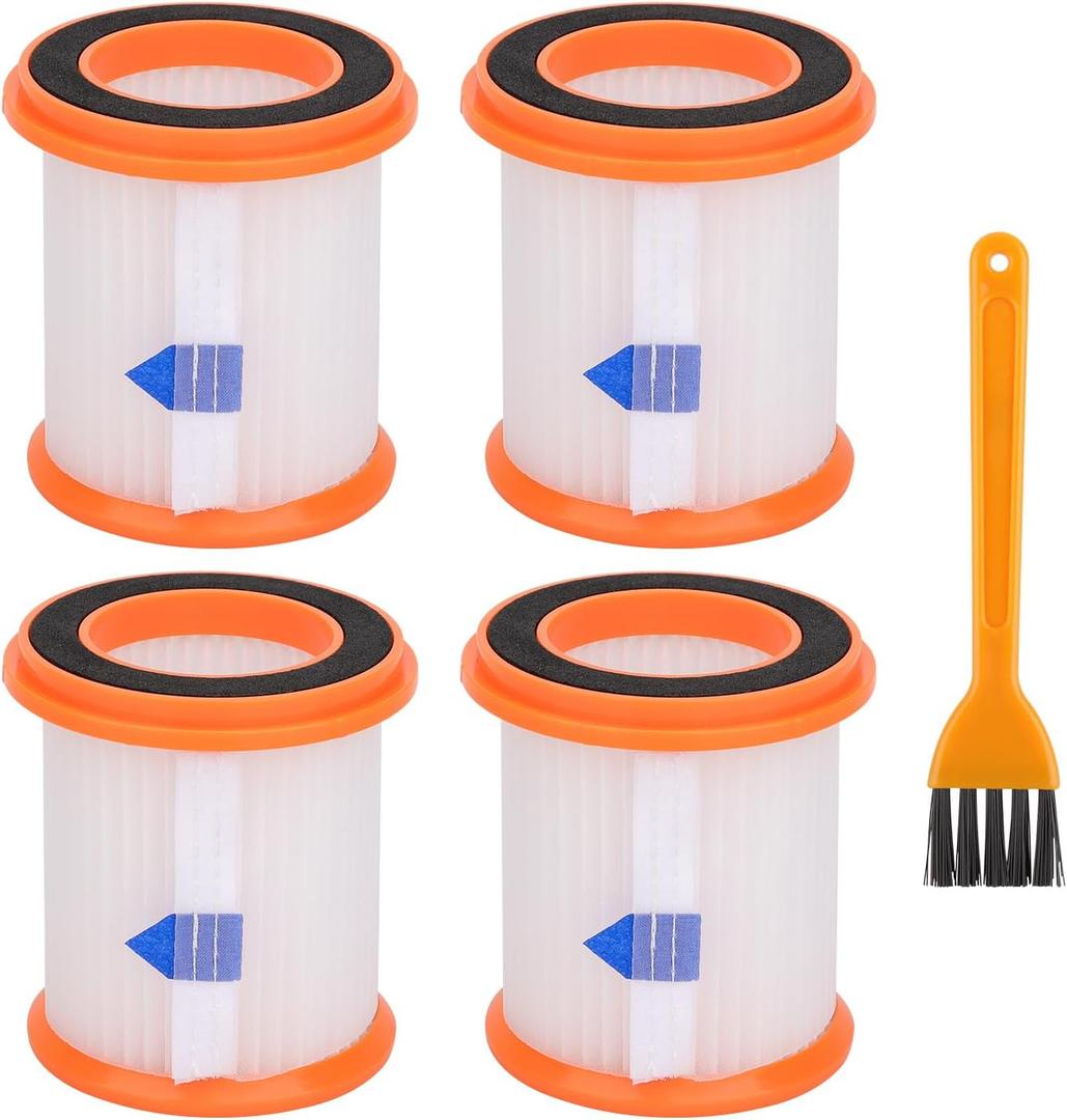 Vacuum HEPA Filter Replacement for MOOSOO XL-618A and M8-PRO Cordless Stick Vacuum Cleaner and Voweek VW-VC08 Cordless Vacuum Cleaner Replacement Parts