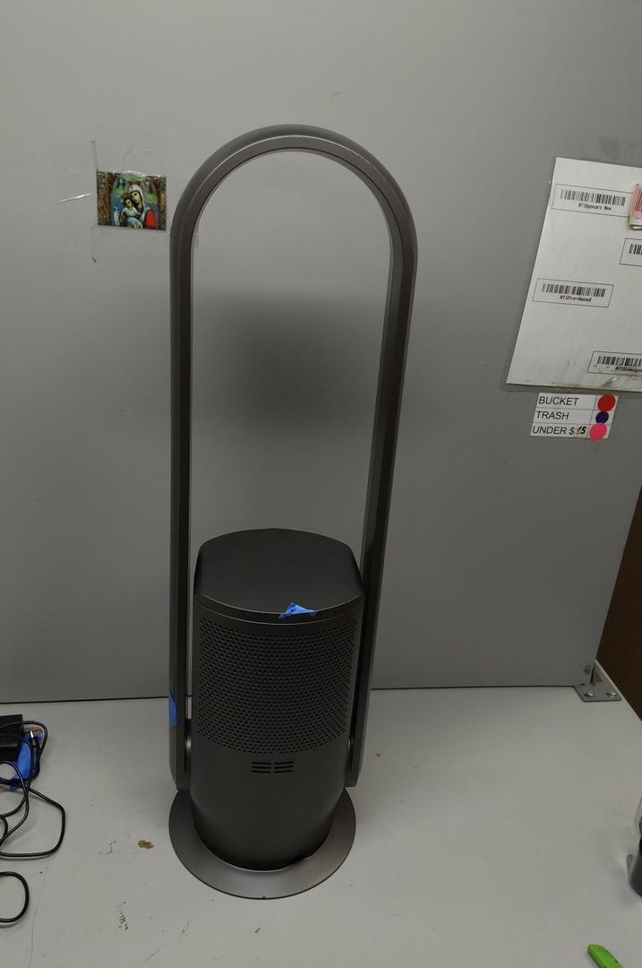 U ULTTY Bladeless Tower Fan and Air Purifier in one, Quiet Tower Fan with Remote, Touch, 9 Speeds, 8H Timer, HEPA Filter 99.97%, 90° Oscillation Fans, Floor Fans Powerful for Home Office Room, Black, size: 32" Height