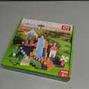 200 PCS Building Blocks, 3D Construction Build Toys, STEM Sensory Building Cubes Gifts for Valentines Day, Easter Basket Stuffers (Multicolor-200PCS)