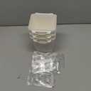 Wall Caddy Pen Holders, 6 Pack Large Pencil Cups Organizer for Marker / Remote / Crayon / White Board Accessories, with Adhesive Stickers, Office Home Craft Class Kids Room Art Organization (White)