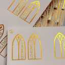 Bible Tabs Neutral Cream, Church Shape Laminated Bible Tabs Women & Men, Christian Gifts, Large Print Bible Tabs for Easy Navigation, Bible Book Index Tabs Labels, Bible Study Supplies