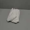 ALYVIA SPRING Extra Long Fabric Shower Curtain Liner Waterproof - 72" x 84", Soft & Lightweight XL Shower Curtain with Magnets, Machine Washable - 72x84, White