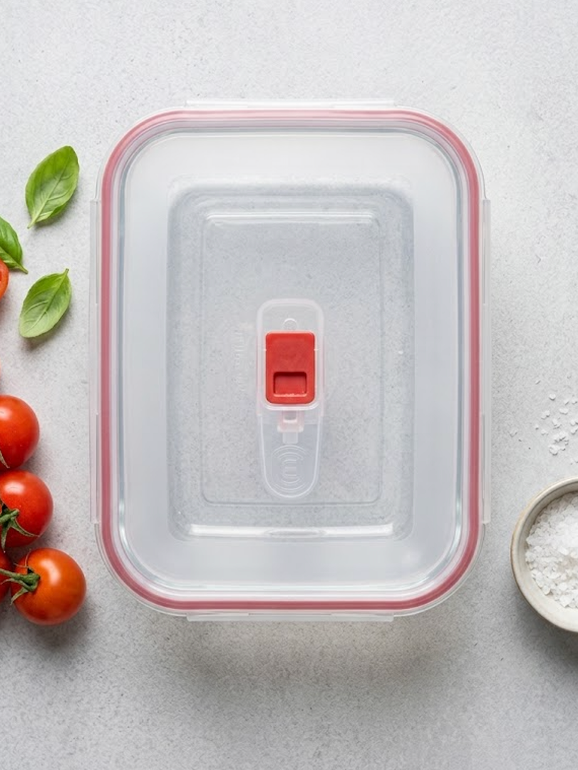 Glass Dish With Lid