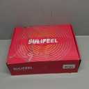 SULIFEEL Adjustable Kids Roller Skates for Boys Ages 3-5 5-8 6-12 with 4 Sizes Adjustable Light up Wheels, Best Children Gift for Beginners Indoor Outdoor Sports (Medium - Big Kid, B Spider Blue)