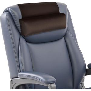 WdFour Velvet Neck & Head Pillow for Recliner Chair, Small Ergonomic Cervical Support Pillow for Home, Office and Travel, Non-Slip Cushion for Tension Relief & Shoulder Comfort (Chocolate)