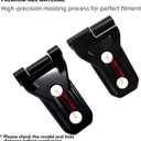 Door Hinge Cover & Engine Hood Hinge Cover Trim Exterior Accessories for 2018-2023 Jeep Wrangler JL JLU Sport Sahara Freedom Rubicon Unlimited Gladiator JT 2 Door 4 Door, 10Pcs