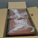 Passive Bookshelf Speakers for Home Theater Surround Sound, Satellite Stereo Speakers with Classic Wood Grain for Record Player/Computer/TV, Wall Mountable, Cable Included, Wood Grain Color (Yellow)