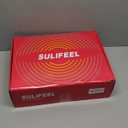 SULIFEEL Roller Skates for Girls Boys Kids, Quad Skates with Light up Wheels, Safe Fun Children Skates, Best Gift for Beginners Indoor Outdoor Sports (Mint Green) (L)