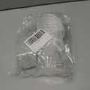 UPKOCH Thickened Square Ice Bucket Storage Container with Lid 3.14X3.14X2.83In Plastic Ice Cube Holder for Kitchen Freezer Food and Cream Storage (8X8CM, Transparent)