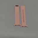 Bandletic Magnetic Silicone Watchband Compatible with Apple Watch Band 44mm 45mm 46mm 49mm 42mm 41mm 40mm 38mm Men Women, Strong Magnet Sport Strap for iWatch Series 11 10 9 8 7 6 5 4 Ultra SE 3 2 1 (White/Pink)