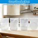 2 x XANGNIER 3 Pack No Scrub Oven Rack Cleaning Bags 23.7*15.7 in,No Cleaner Included,Simple to Use,No Messy Hands Reusable Leakproof Soaking Cleaner Bags for Removable Metal Rack,BBQ Grills,Grill Grate