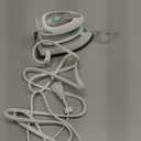 BEAUTURAL Mini Travel Steam Iron for Clothes with Dual Voltage, Temperature Control, Non-Stick Soleplate and Cord Storage, Ideal for Sewing, Quilting and Handcraft (White)