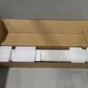 Allesin zen No Drill No Tools Blackout Roller Shades for Windows, 100% Blackout Linen Fabric,Renter-Friendly,UV Protection,Cordless Roller Blinds for Home, Office, Bedroom(Linen,23x72)