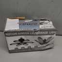 Craftersmark LED Garage Light Motion Sensor - 200W Deformable Garage Lights Ceiling LED, 20000LM Shop Lights Motion Activated, Motion Sensor Light Indoor for Garage, Workshop, Basement, Barn (2 Pack)