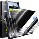 WSKEN for Samsung Galaxy S25 Ultra Privacy Screen Protector  [24° AntiSpy] [0.02s Fingerprint Unlock] [Auto Dust Remove] [Zero Bubble] Top Durable 9H+ Tempered Glass Case Friendly, 4 Pack