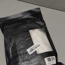 QACCF Short Wavy Shoulder Length Women Full Bang Heat Resistant Wig (Black and White)