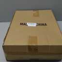 Kmiectse Dish Drying Rack - Space-Saving Small Dish Rack for Kitchen Counter, Rust-Resistant Kitchen Drying Rack, Compact Dish Drainer Organizer with Utensil Holder for Home Kitchen, Black