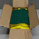 AIDEA Sponges Kitchen, 24 Pack Heavy Duty Dish Sponge, Cleaning Dish Scrubber Sponge for Home and Kitchen, Stink-Free Cleaning Supplies for Pots, Pans (Yellow Butterfly Shape)